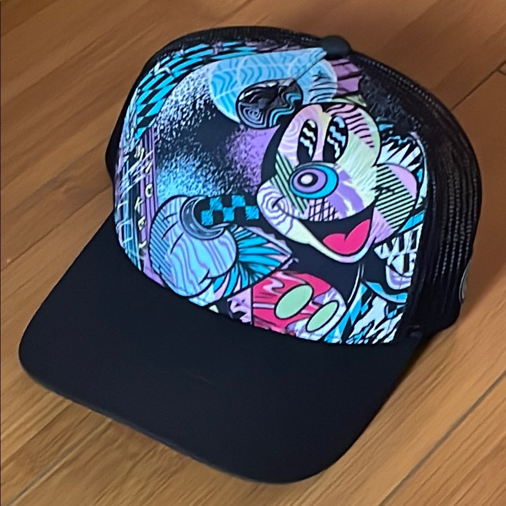 NEFF Black Mickey Mouse Cap
